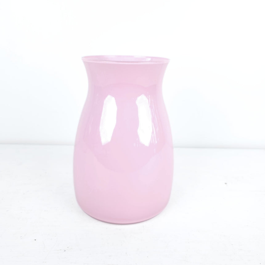Vaza spalvoto stiklo Rose 20x14,5 cm