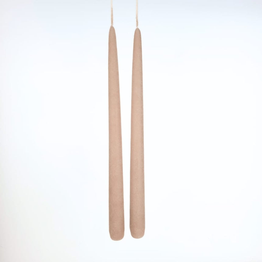 sodoela Žvakės Žvakių rinkinys „Candela Lunga“, smėlio, A30 cm, 2 vnt.