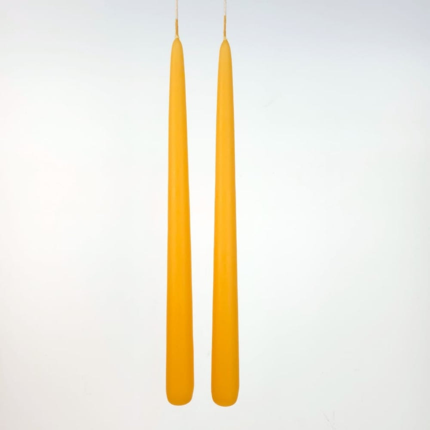 sodoela Žvakės Žvakių rinkinys „Candela Lunga“, geltona, A40 cm, 2 vnt.