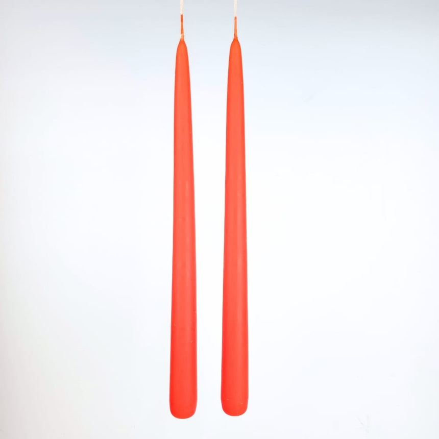sodoela Žvakės Žvakių rinkinys „Candela Lunga“, oranžinė, A30 cm, 2 vnt.