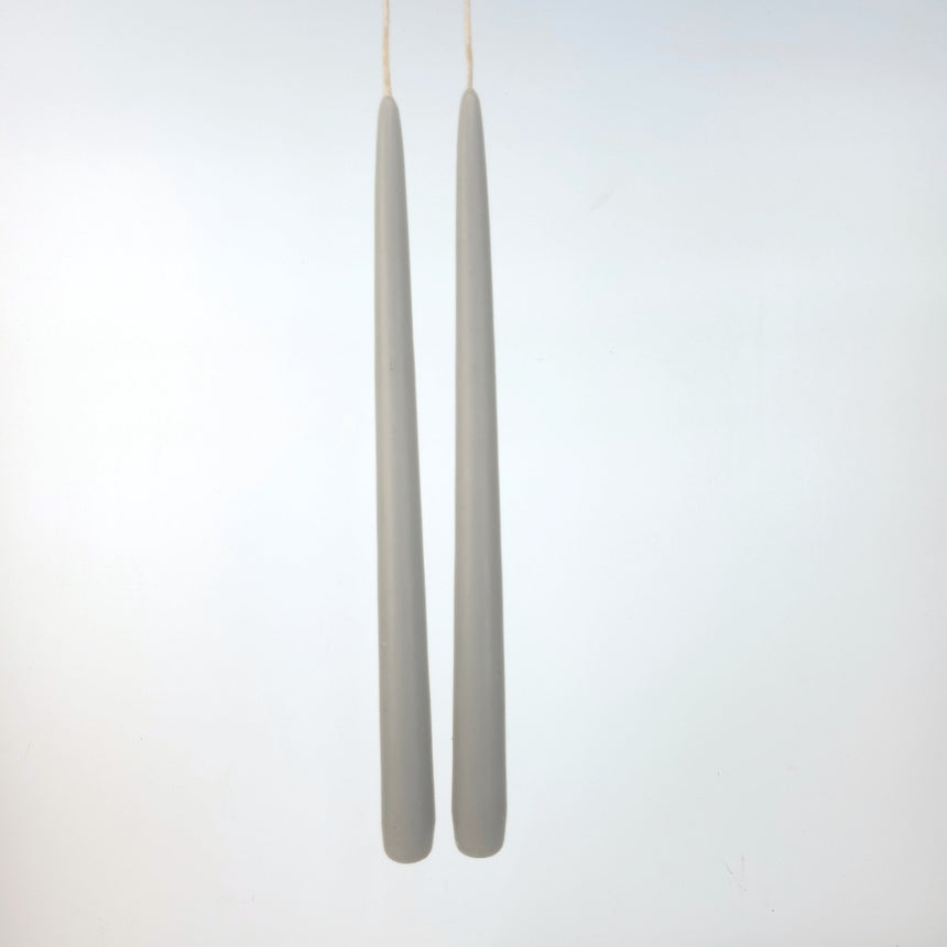 sodoela Žvakės Žvakių rinkinys „Candela Lunga“, akmens pilka, A30 cm, 2 vnt.