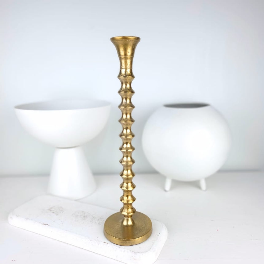 Žvakidė „Gold Line“ 37x10 cm