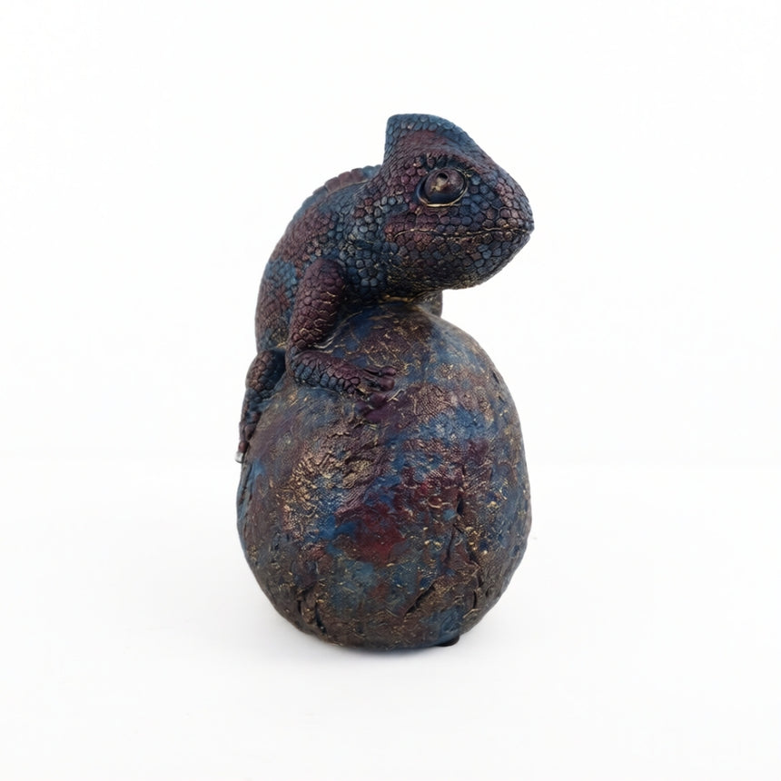 Dekoracija chameleonas 15x11x9 cm