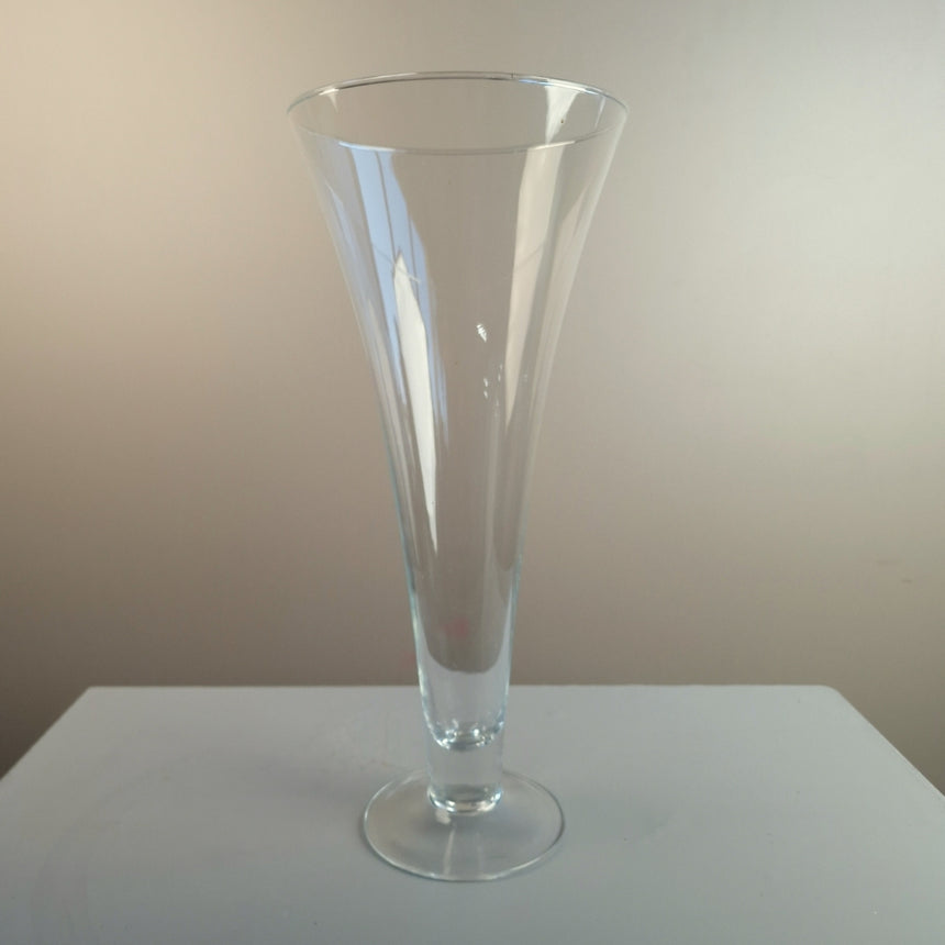 Tazza stiklo vaza - indas 40x17,5 cm