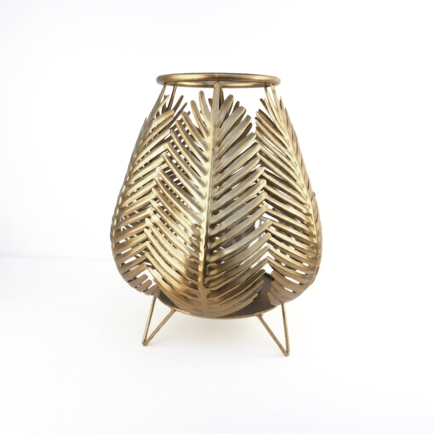 Monli metalinis žibintas ant kojų 29,5x34,5 cm