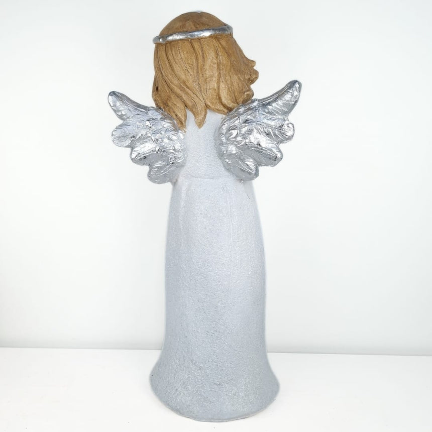 sodoela Kalėdinės dekoracijos LED dekoracija „Angel Lights“ 22x24x71 cm