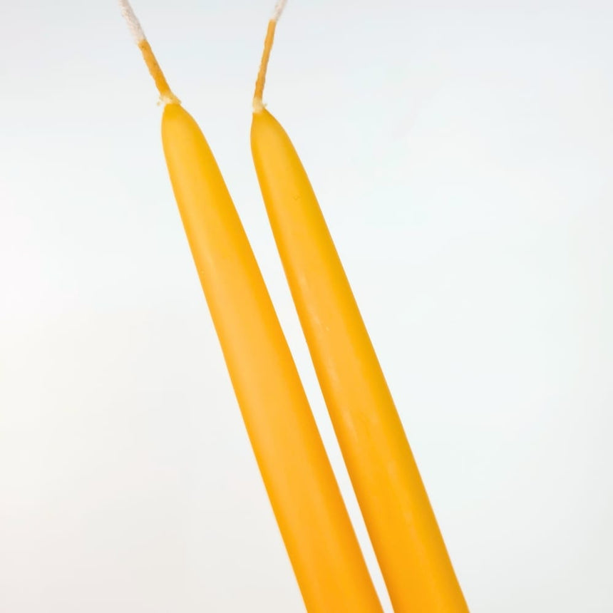 sodoela Žvakės Žvakių rinkinys „Candela Lunga“, geltona, A40 cm, 2 vnt.