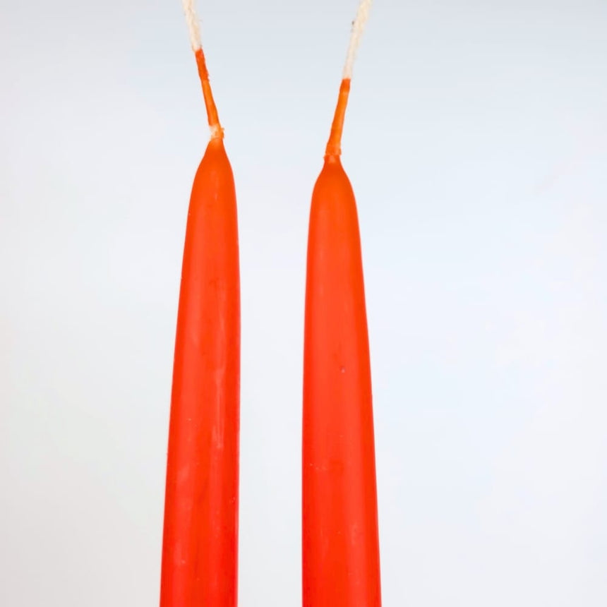 sodoela Žvakės Žvakių rinkinys „Candela Lunga“, oranžinė, A30 cm, 2 vnt.