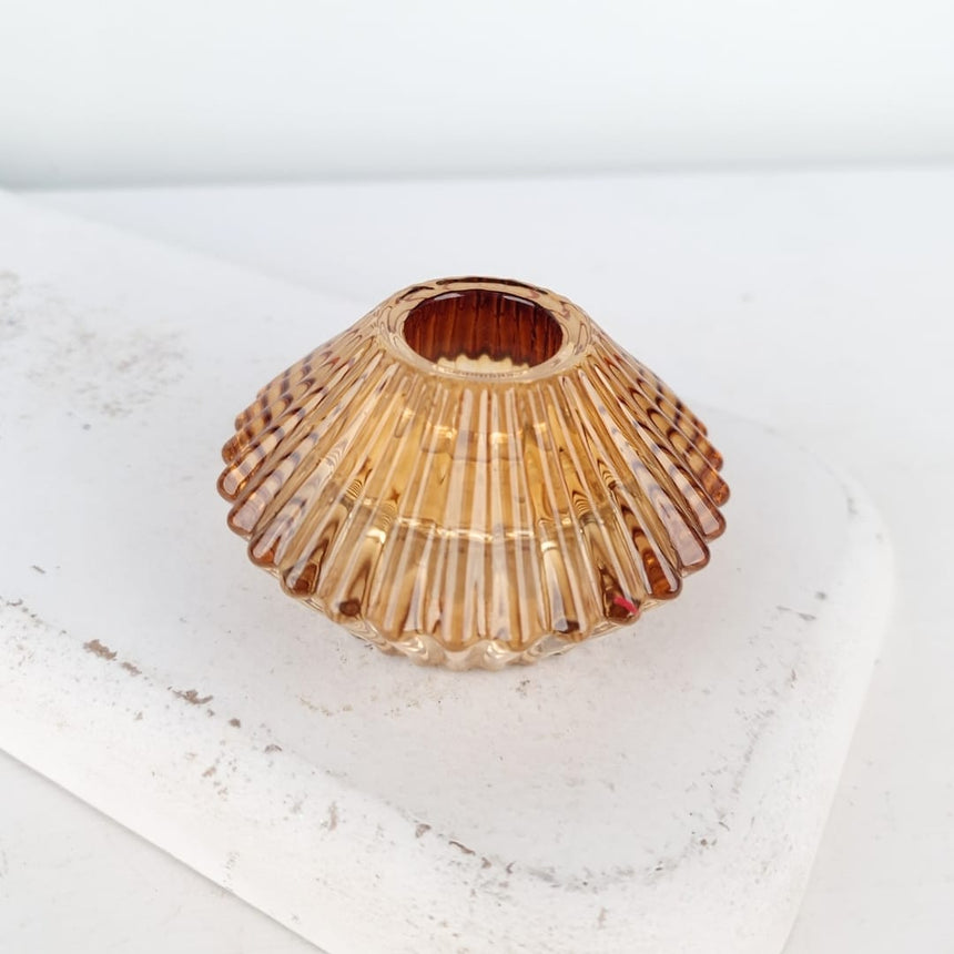 sodoela Žvakidės Žvakidė „Doppio“ 7x4 cm, gintarinės sp.