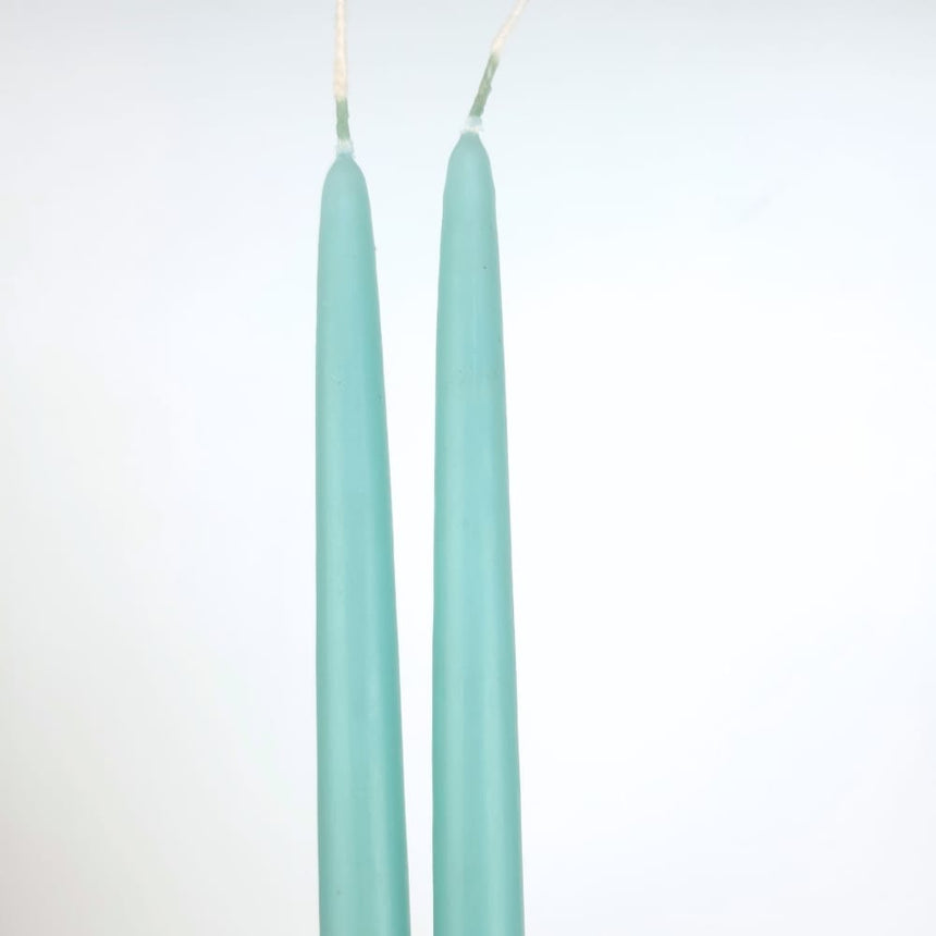 sodoela Žvakės Žvakių rinkinys „Candela Lunga“, mėtų žalia, A40 cm, 2 vnt.