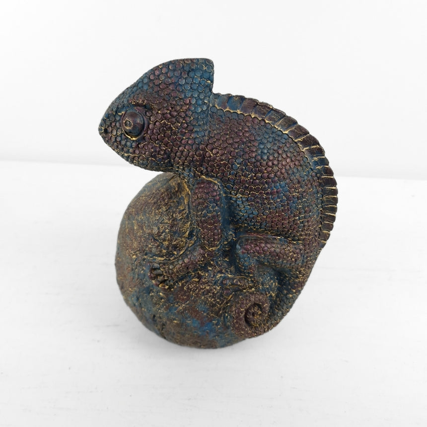 Dekoracija chameleonas 15x11x9 cm