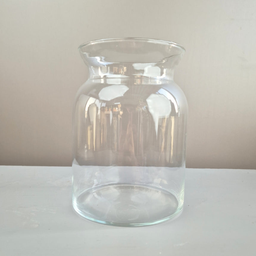 Stiklinis indas - vaza 20x12 cm
