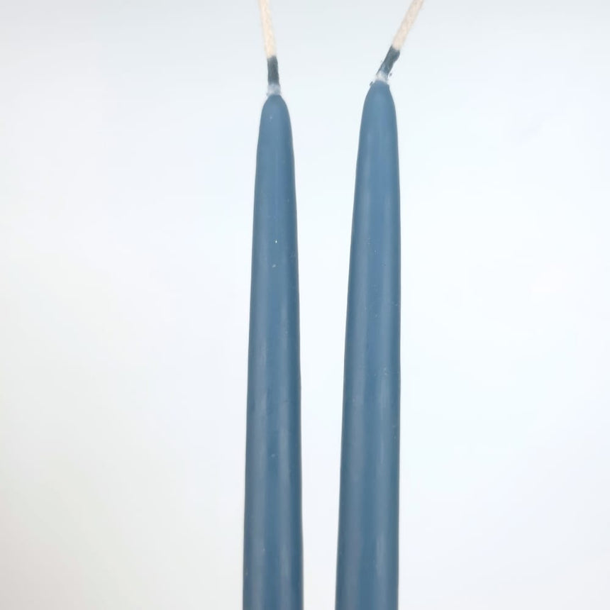 sodoela Žvakės Žvakių rinkinys „Candela Lunga“, dūminė mėlyna, A40 cm, 2 vnt.