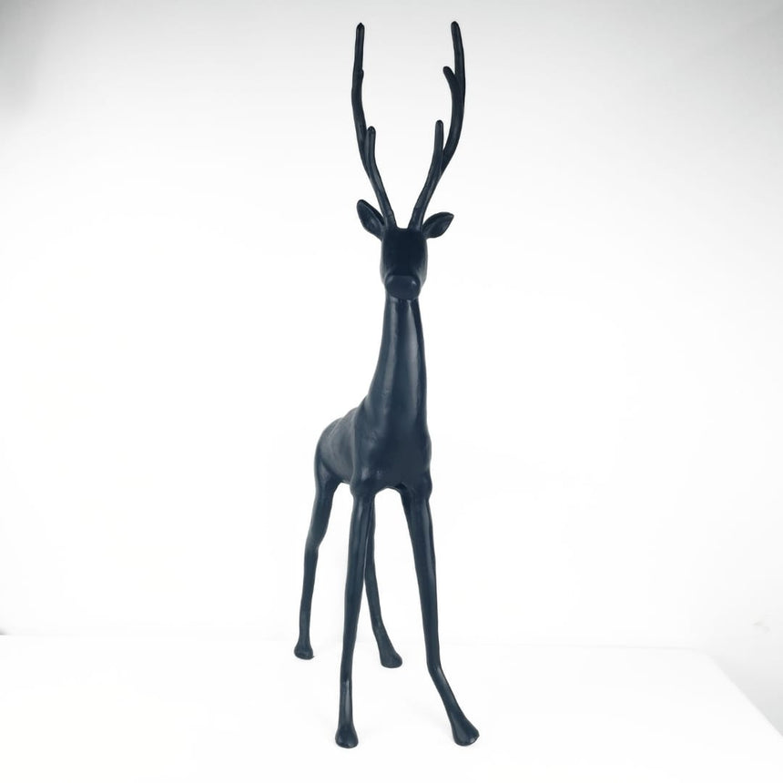 sodoela Kalėdinės dekoracijos Pastatoma dekoracija „Nero“ 43x18x91 cm, juodos sp.