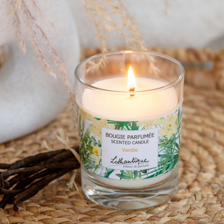VANILĖ sojų vaško žvakė 160 g., L'EDITEUR DE PARFUMS