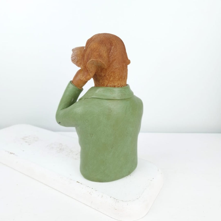 sodoela Kalėdinės dekoracijos Pastatoma dekoracija „Puppy“ 13x21 cm