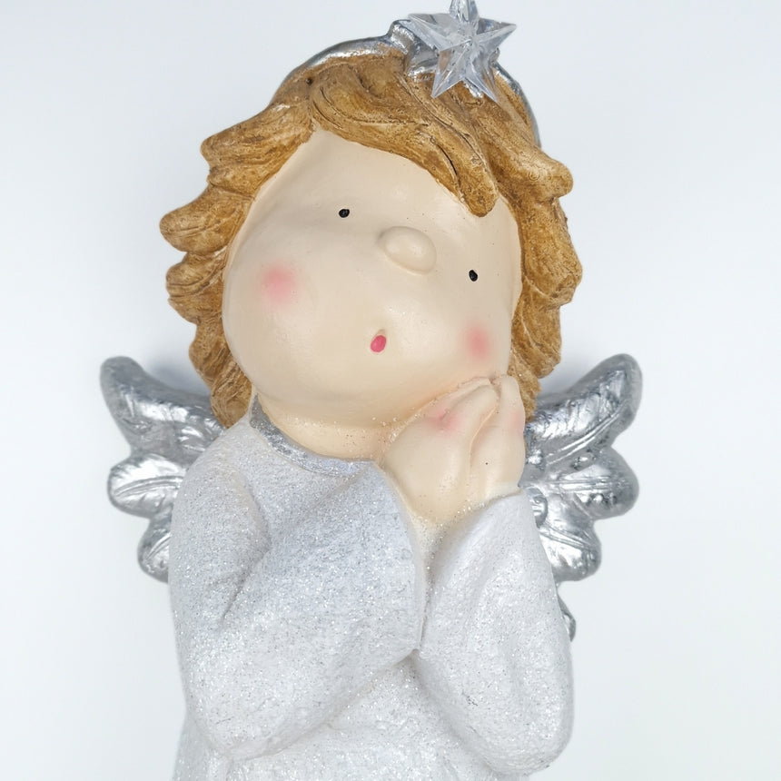 Dekoracija angelas su LED