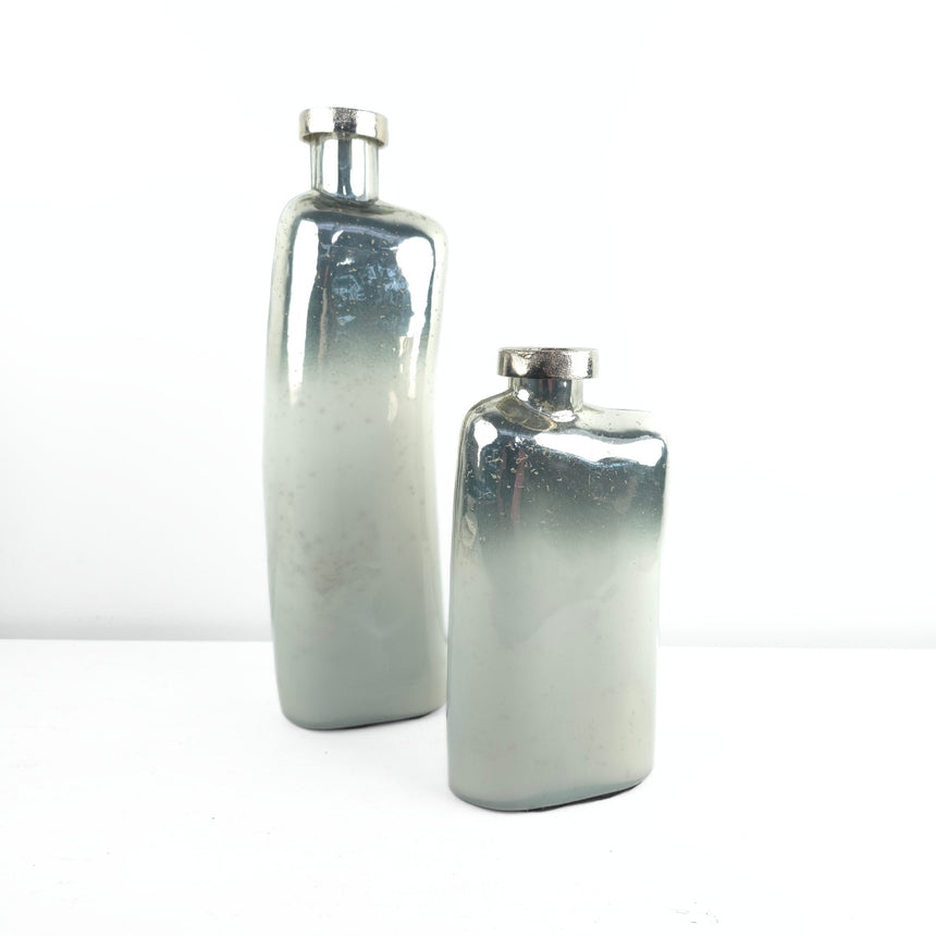 Stiklinė vaza 45x13 cm