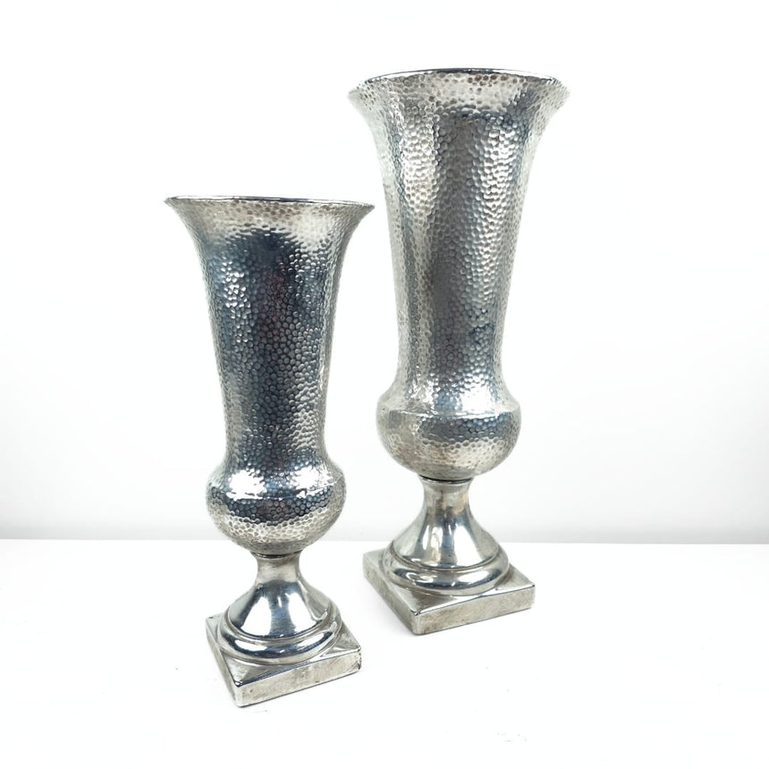 sodoela Vazos Vaza „Argento“ 40x16 cm, sidabrinės sp.