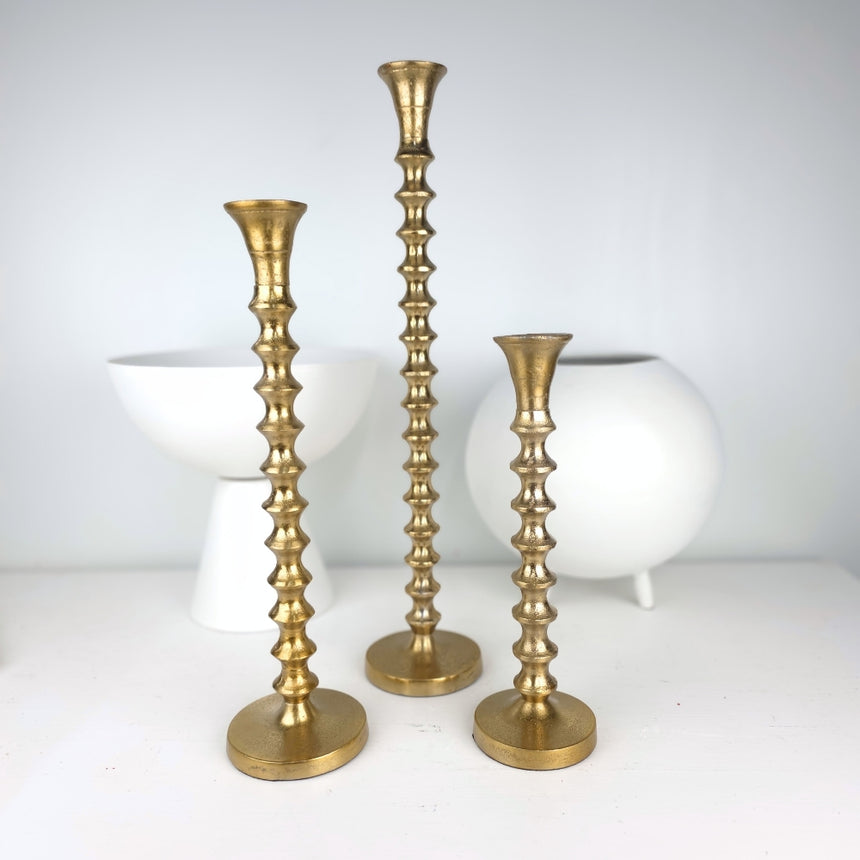 GOLD LINE žvakidė 37x10 cm