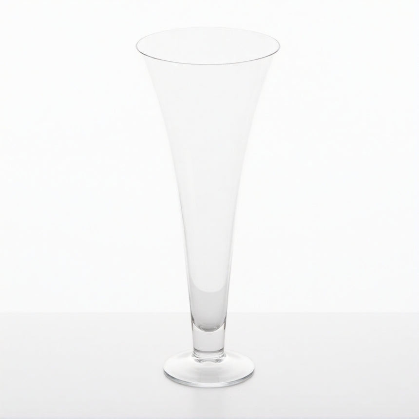 Tazza stiklo vaza - indas 40x17,5 cm