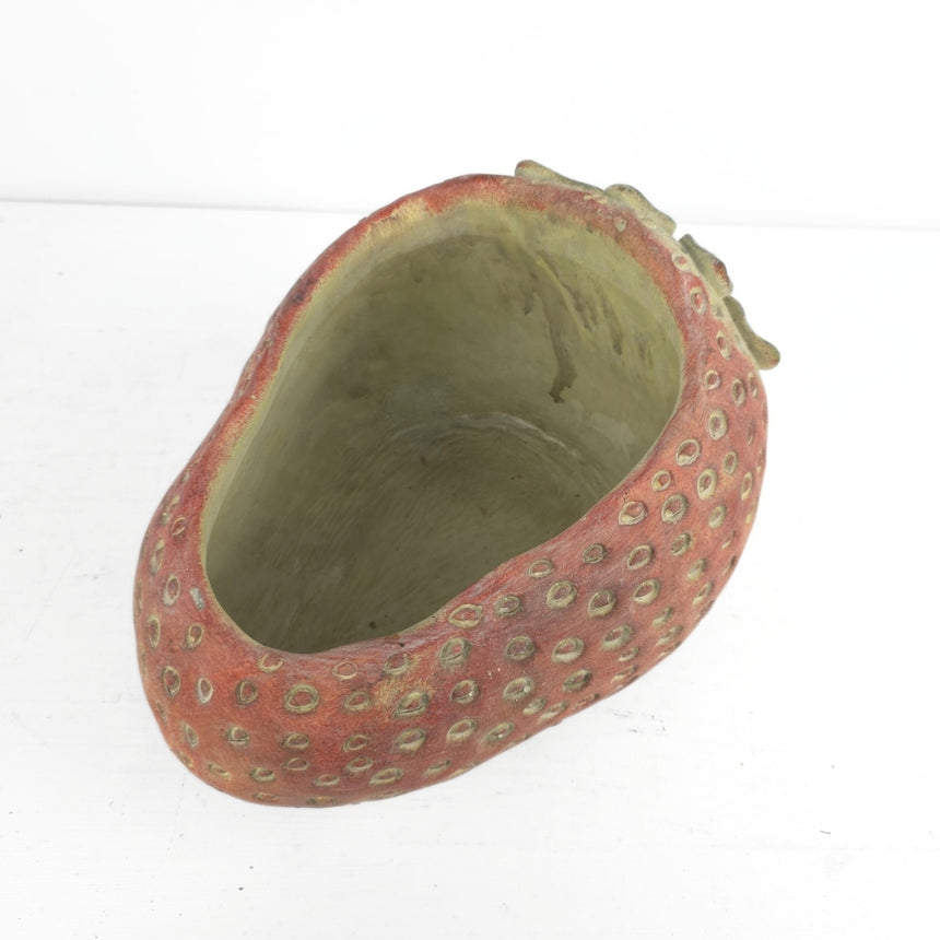 Dekoratyvinis betoninis vazonas Braškė 17x27x21 cm
