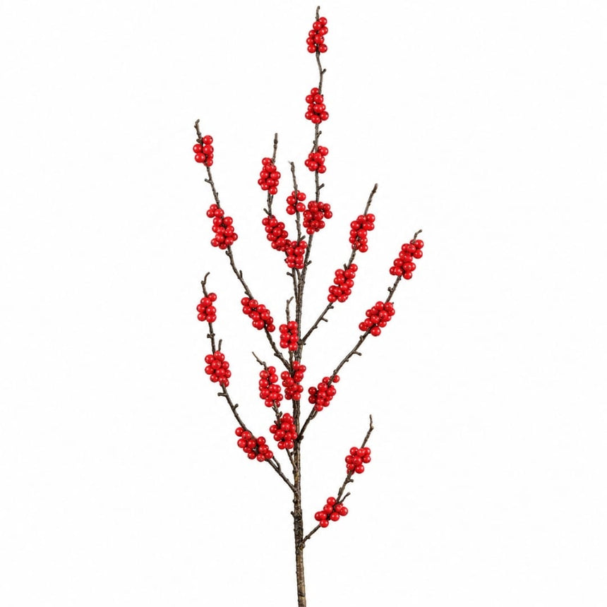 sodoela Dirbtinės gėlės ir šakos Dirbtinė šaka „Viburnum“ I110 cm
