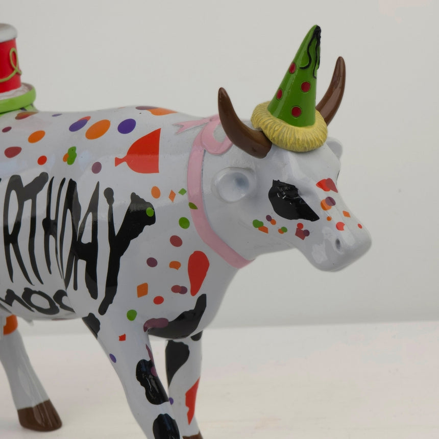 Karvė Su gimtadieniu, Moo! 29x10x21 cm