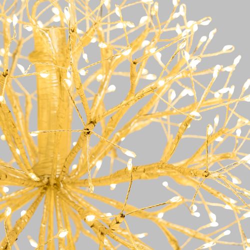 Sferinis burbulas ø30 cm 384 LED šampano spalvos