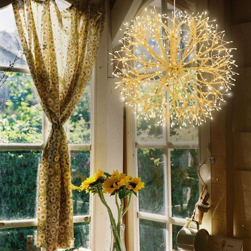 Sferinis burbulas ø40 cm 576 LED šampano spalvos