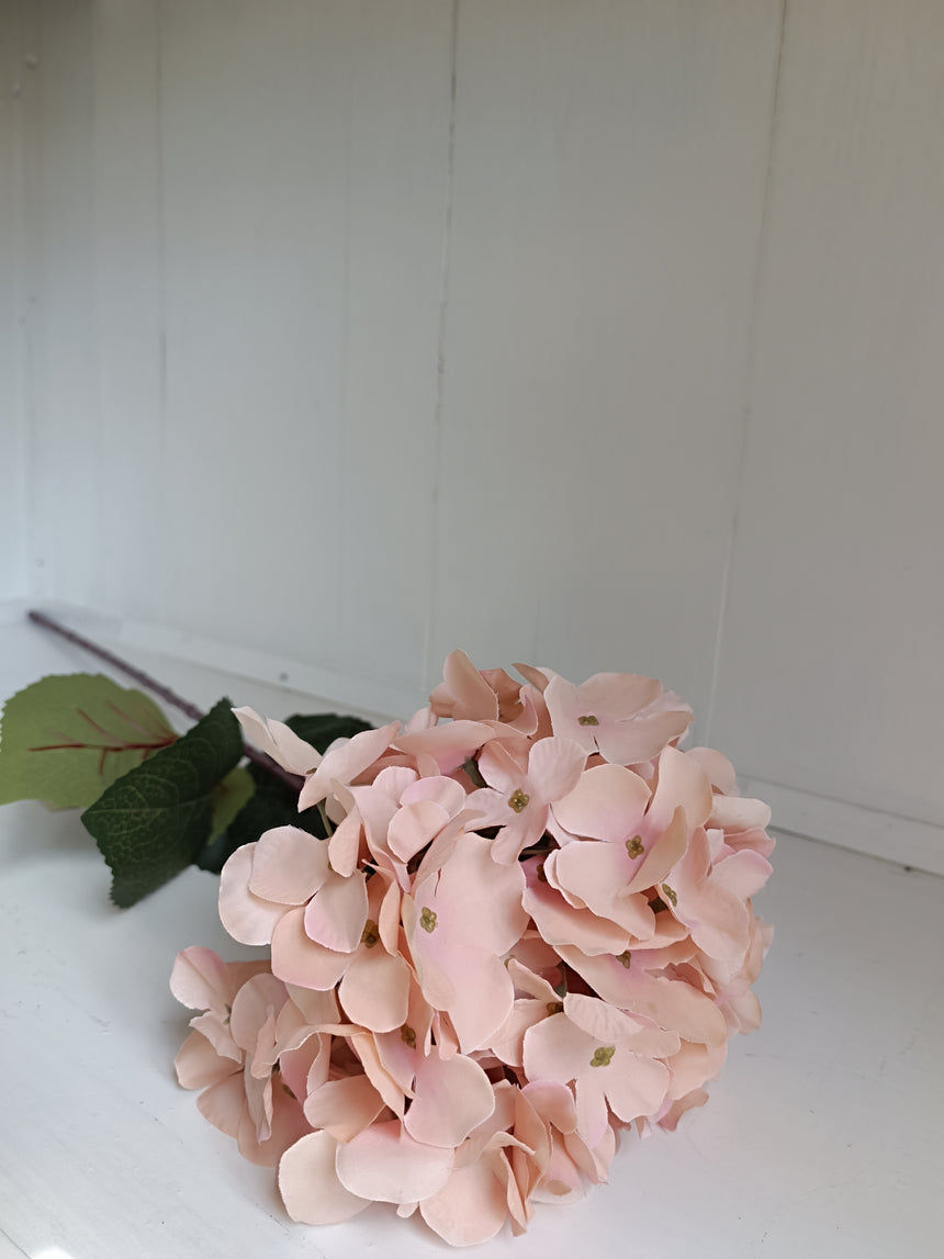 Dirbt. Hortenzija rudai-ruzava 78cm