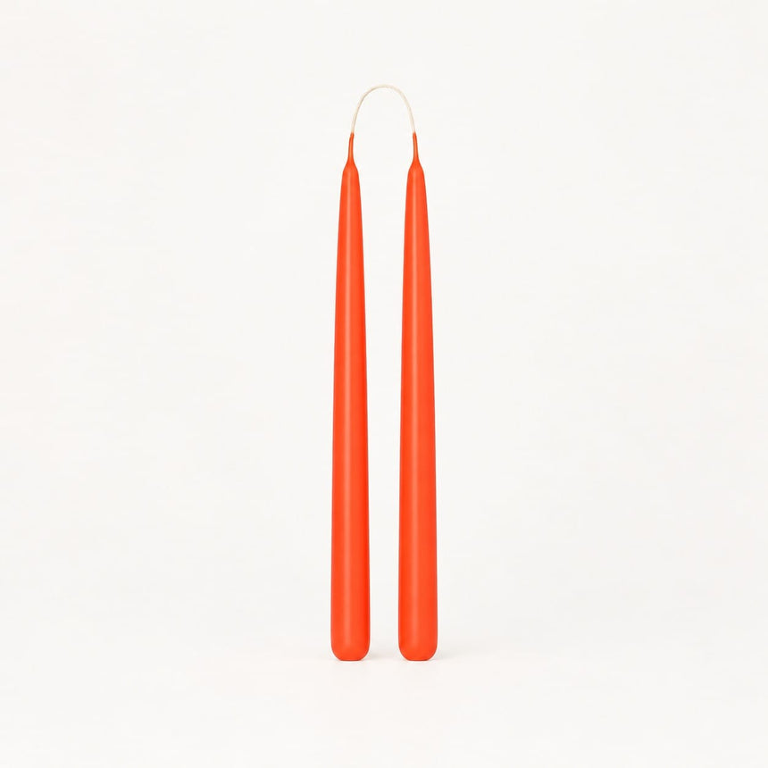 sodoela Žvakės Žvakių rinkinys „Candela Lunga“, oranžinė, A30 cm, 2 vnt.