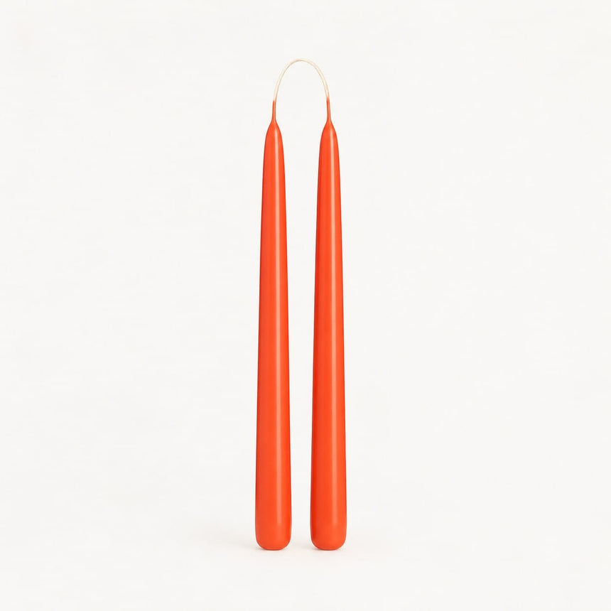 sodoela Žvakės Žvakių rinkinys „Candela Lunga“, oranžinė, A30 cm, 2 vnt.