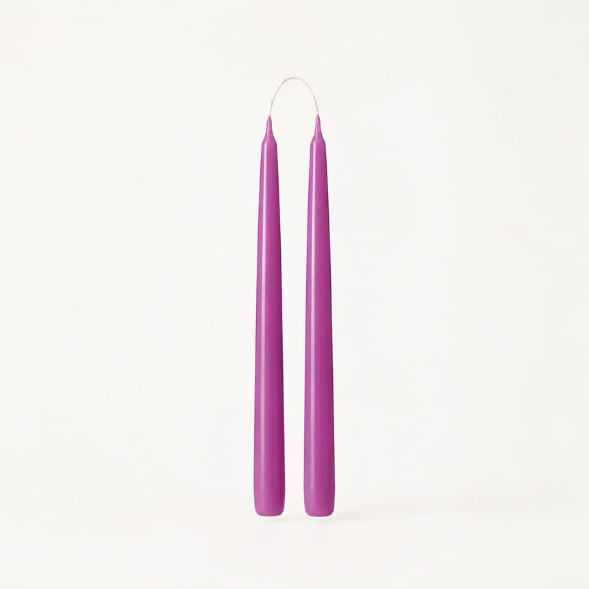 sodoela Žvakės Žvakių rinkinys „Candela Lunga“, orchidėjų violetinė, A30 cm, 2 vnt.