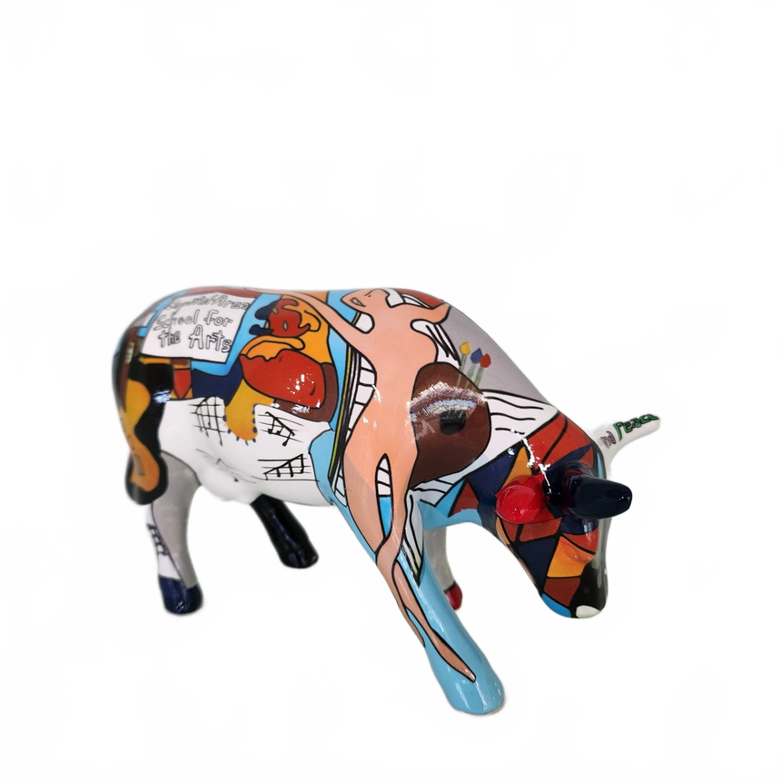 CowParade karvė Picowso's School of the Arts