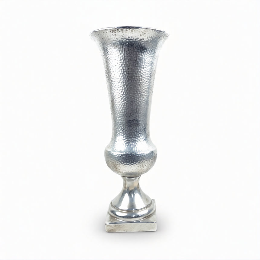 Vaza-sidabro spalvos 40x16 cm