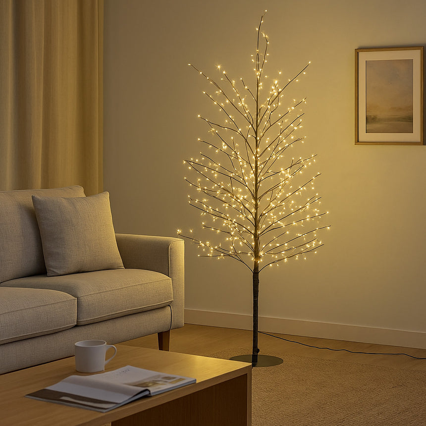 Šakų medis 170 cm 784 LED rudos spalvos LIME