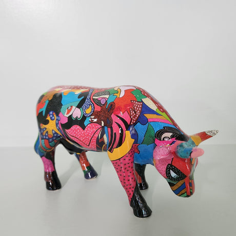 CowParade karvė Partying with Pi