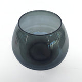 Spalvoto stiklo vaza 22x16 cm