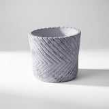 Betoninis dekoratyvinis vazonas ALBERO 12x12x10 cm