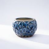 Keraminis vazonas Etno Azure 16x13 cm