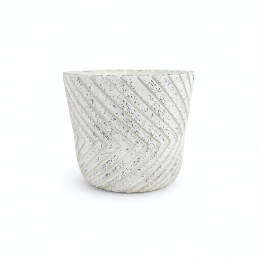 Betoninis dekoratyvinis vazonas ALBERO 15x15x12 cm
