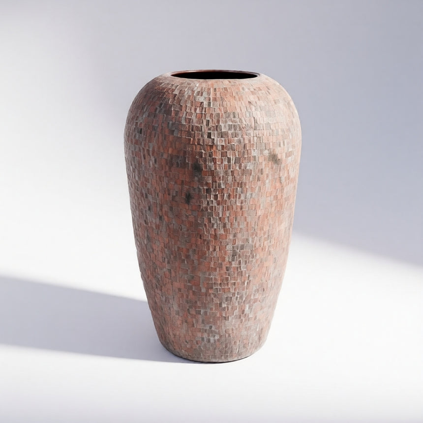 Sirocco metalinė mozaikinė vaza 45x45x67 cm