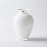 sodoela Vazos Vaza „Vetro Bianco“ 27,5x27,5x39 cm, baltos sp.