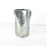 Kalto metalo ąsotis-vaza 22x14 cm
