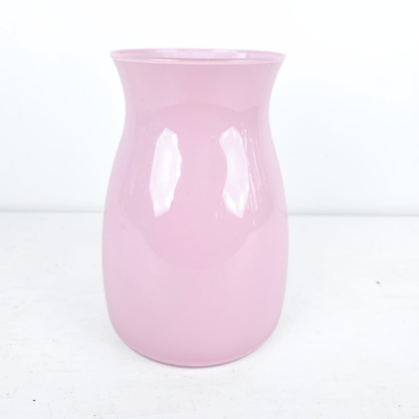 Vaza spalvoto stiklo Rose 20x14,5 cm