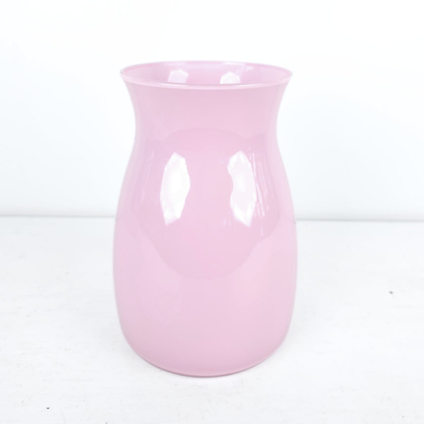 Vaza spalvoto stiklo Rose 20x14,5 cm