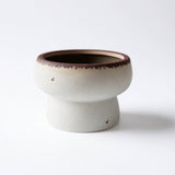 Keraminis vazonas ant kojelės - Dykumos smėlis 21,5x21,5x14,5 cm