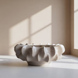 Keramikinis klostėmis puoštas platus indas 38x16 cm
