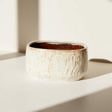 Ovalus keramikinis vazonas IVORY 12,5x24,5x15,5 cm